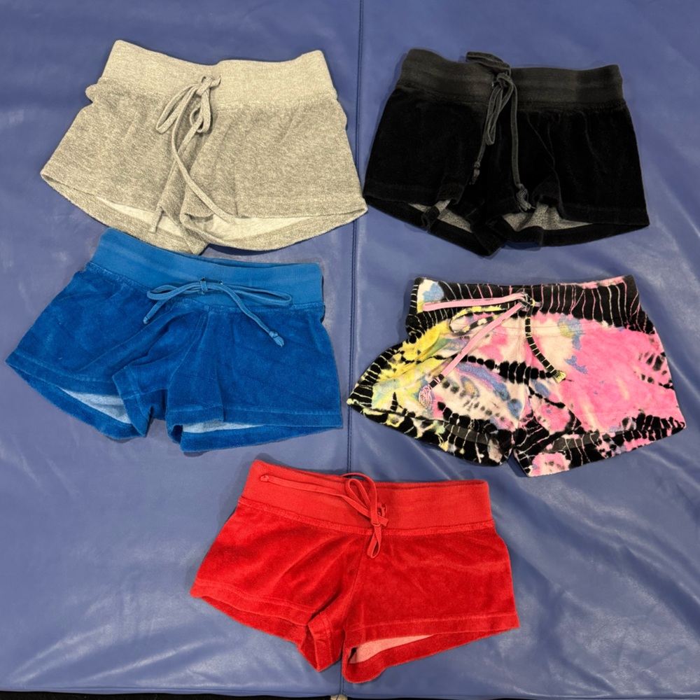 5 juniors XS & S Hard Tail terry shorts